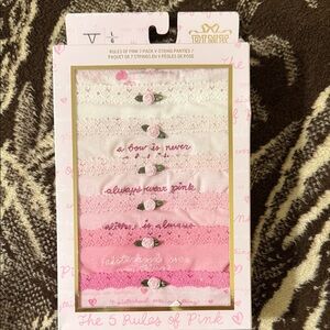 Victoria's Secret Pink Panty Set - Shades of Pink